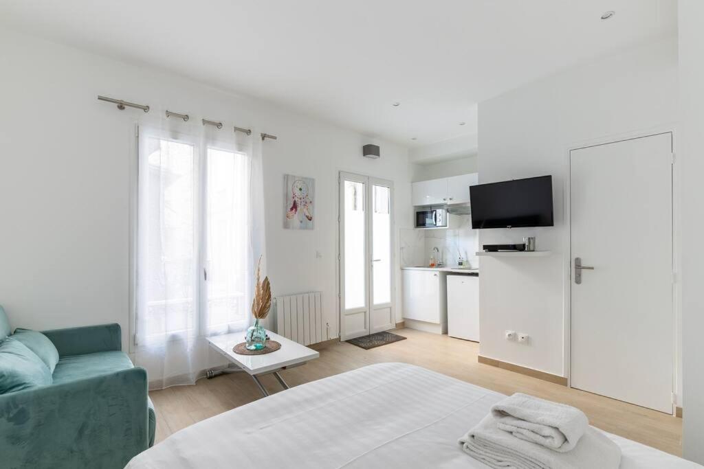 Montbrun/Alesia : Cosy Studio Lägenhet Paris Exteriör bild